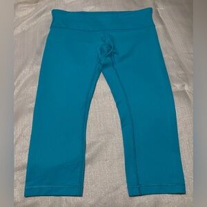 Lululemon Athletica Teal Blue Leggings Size 10